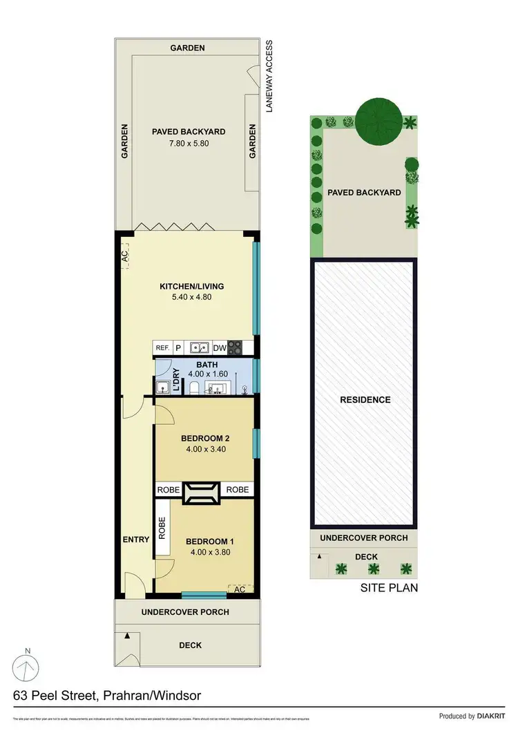 Floorplan of Homely house listing, 63 Peel Street, Prahran VIC 3181
