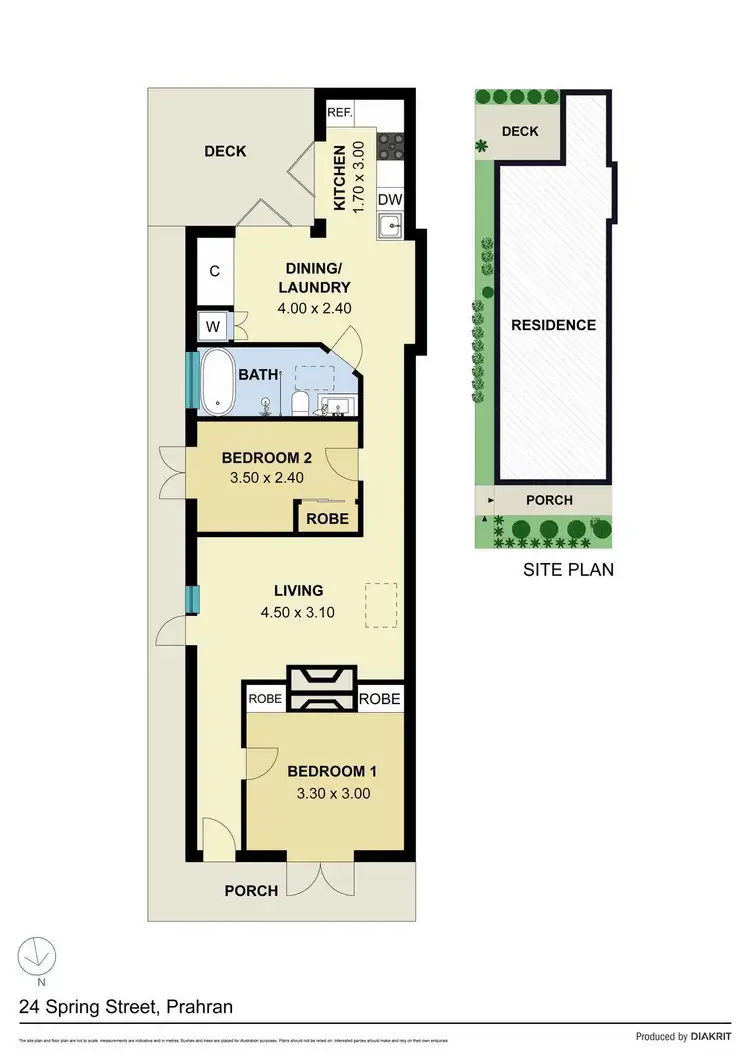 Floorplan of Homely house listing, 24 Spring Street, Prahran VIC 3181