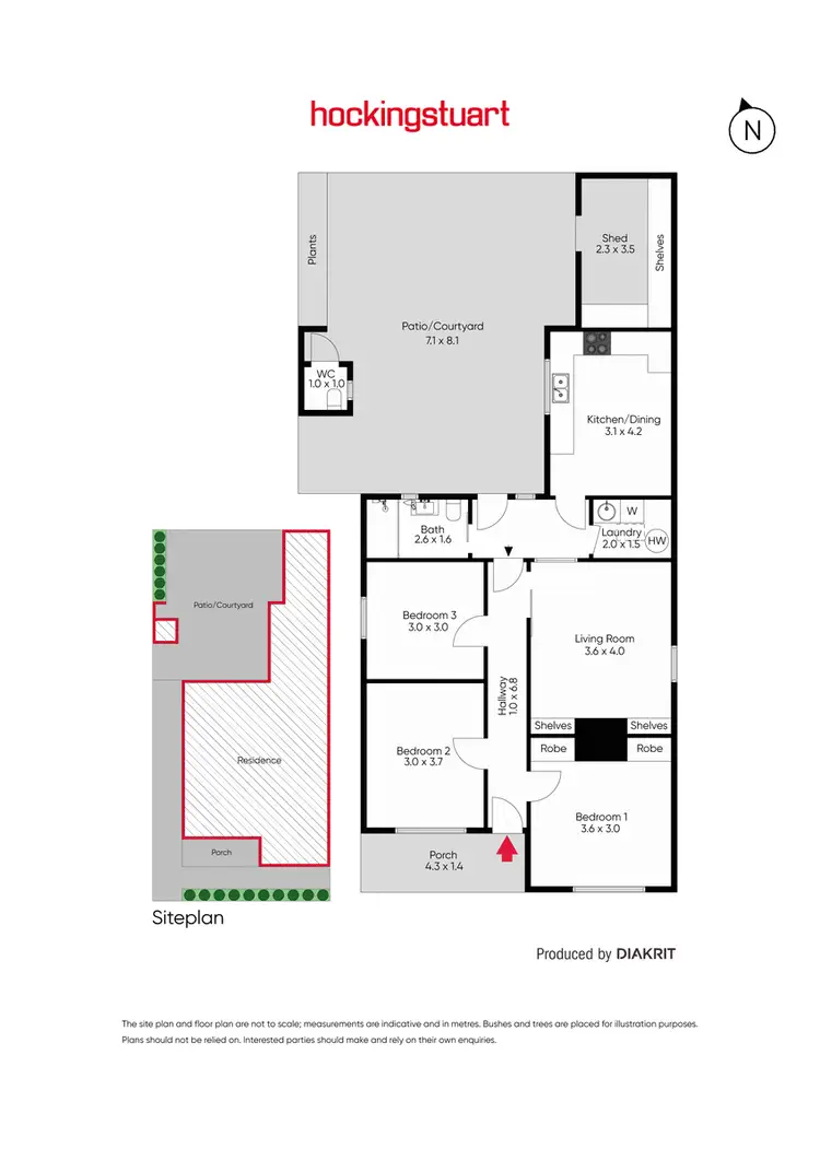 Floorplan of Homely house listing, 59 Wrights Terrace, Prahran VIC 3181