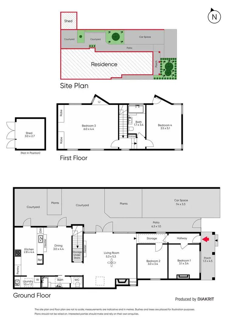 Floorplan of Homely house listing, 18 Bidey Street, Prahran VIC 3181