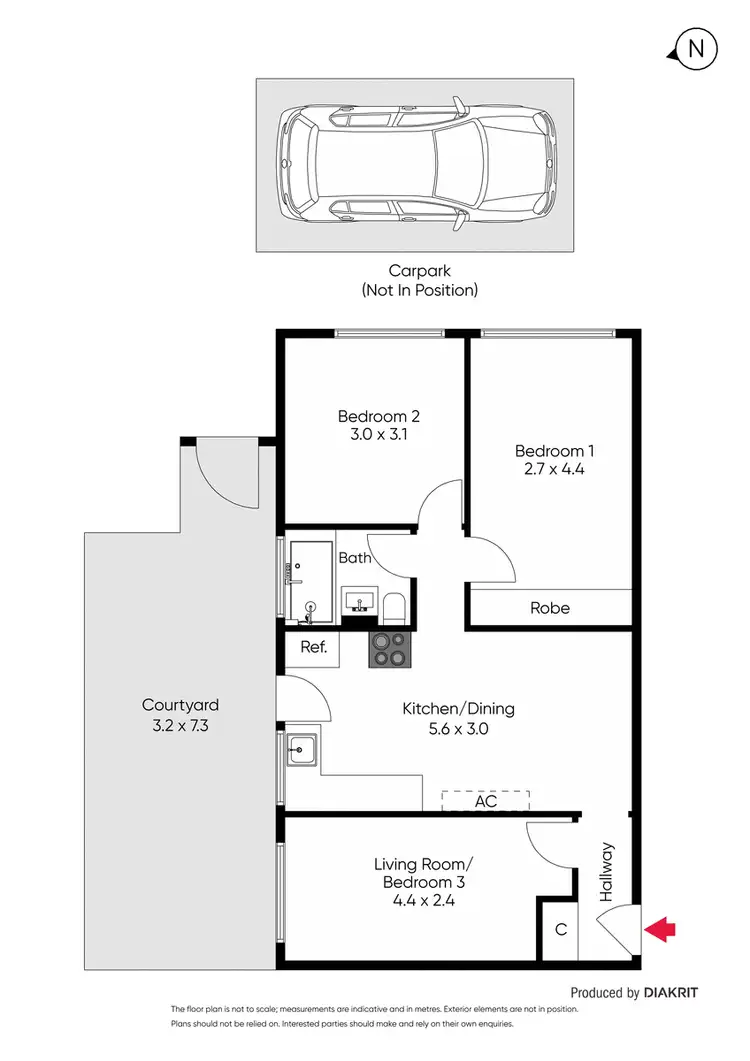 Floorplan of Homely apartment listing, 4/6 Williams Road, Prahran VIC 3181