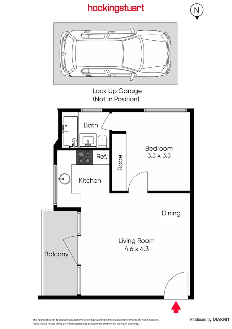 Floorplan of Homely apartment listing, 24/48 Sutherland Road, Armadale VIC 3143