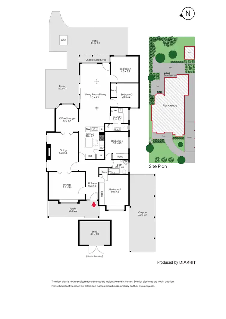 Floorplan of Homely house listing, 26 Malane Street, Ormond VIC 3204