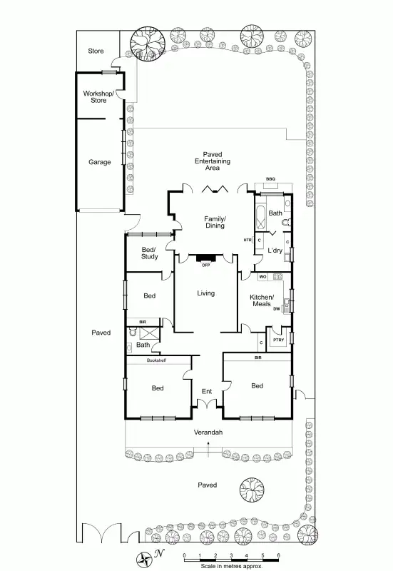 Floorplan of Homely house listing, 123 Tooronga Road, Glen Iris VIC 3146