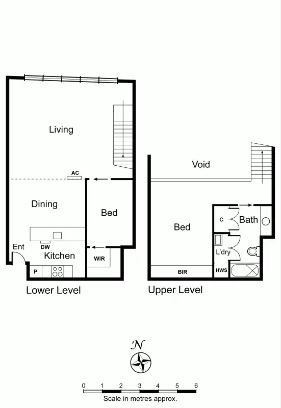Floorplan of Homely apartment listing, 404/220 Commercial Road, Prahran VIC 3181