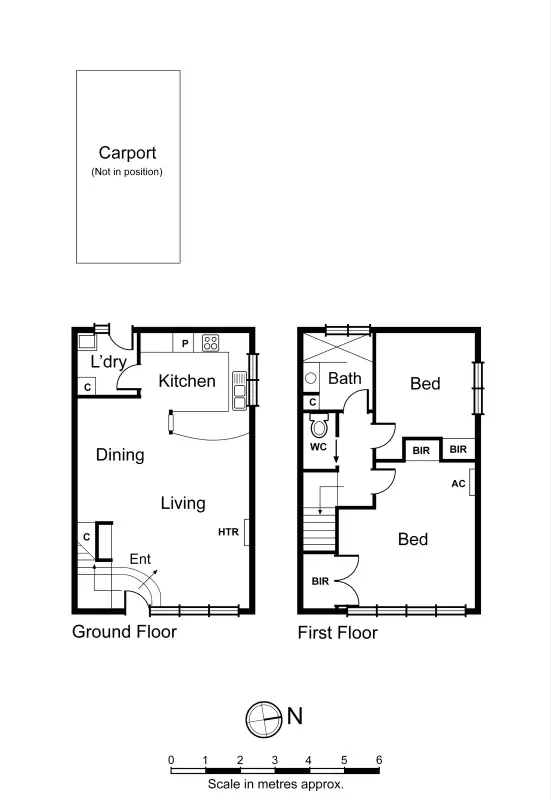 Floorplan of Homely apartment listing, 4/29 Parslow Street, Malvern VIC 3144