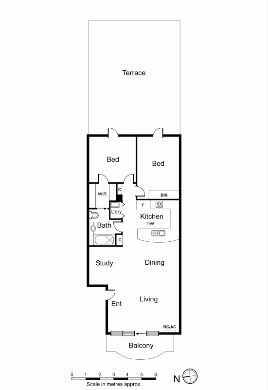 Floorplan of Homely apartment listing, 22/32 Porter Street, Prahran VIC 3181