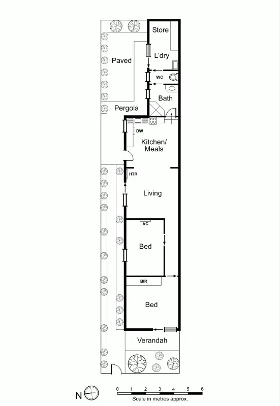 Floorplan of Homely house listing, 46 York Street, Prahran VIC 3181