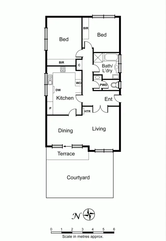 Floorplan of Homely apartment listing, 1/8-10 Sutherland Road, Armadale VIC 3143