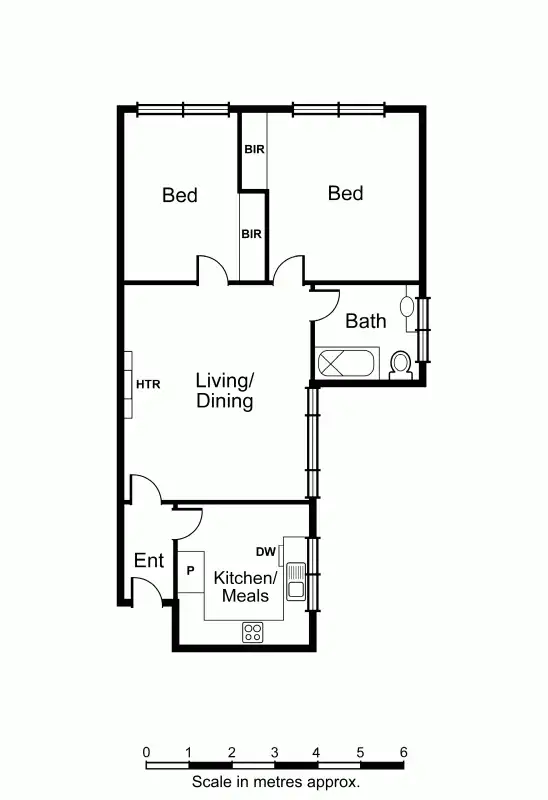 Floorplan of Homely apartment listing, 7/29 Hunter Street, Malvern VIC 3144