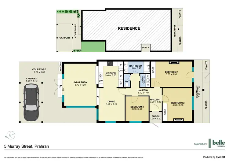 Floorplan of Homely house listing, 5 Murray Street, Prahran VIC 3181