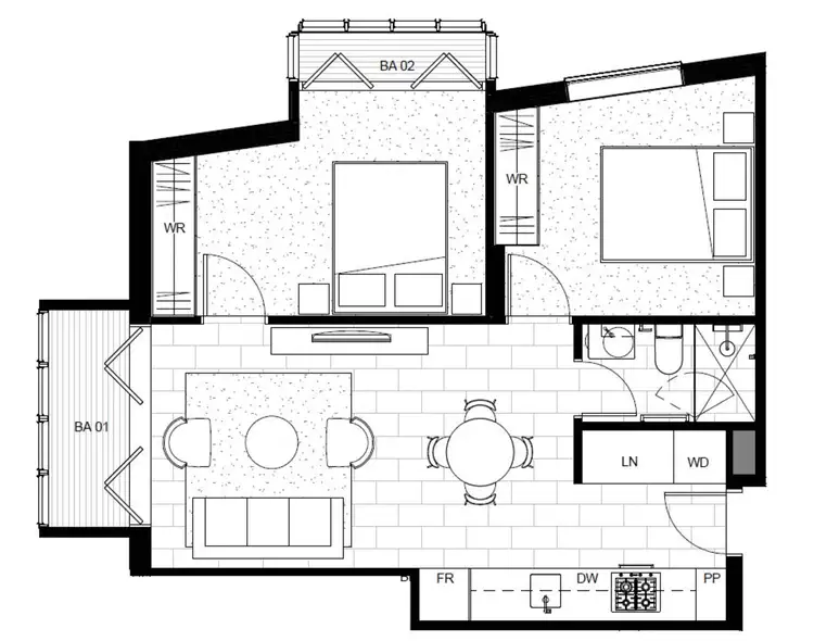 Floorplan of Homely apartment listing, 8/17 Ellesmere Road, Prahran VIC 3181