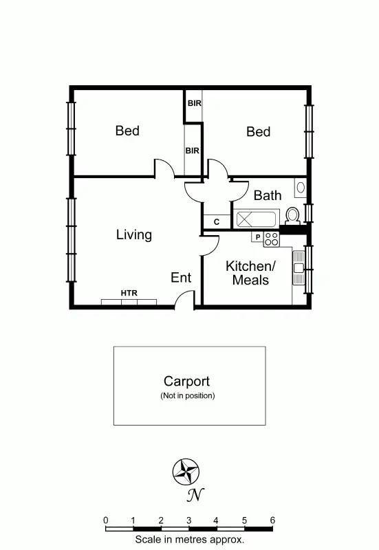 Floorplan of Homely apartment listing, 8/10 Sydney Street, Prahran VIC 3181