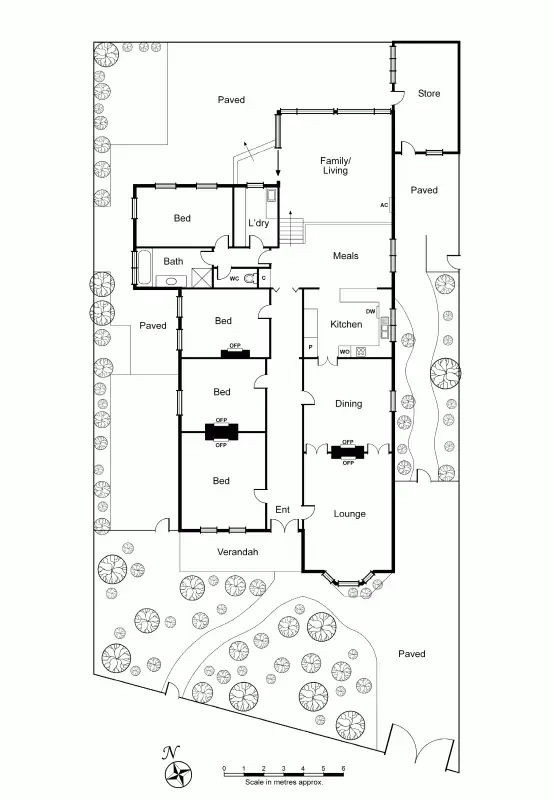 Floorplan of Homely house listing, 393 Dandenong Road, Armadale VIC 3143