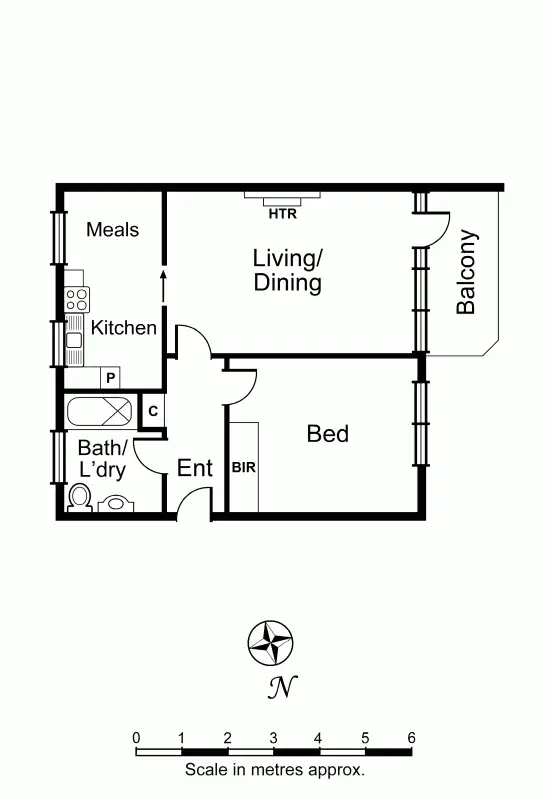 Floorplan of Homely apartment listing, 35/202 Wattletree Road, Malvern VIC 3144