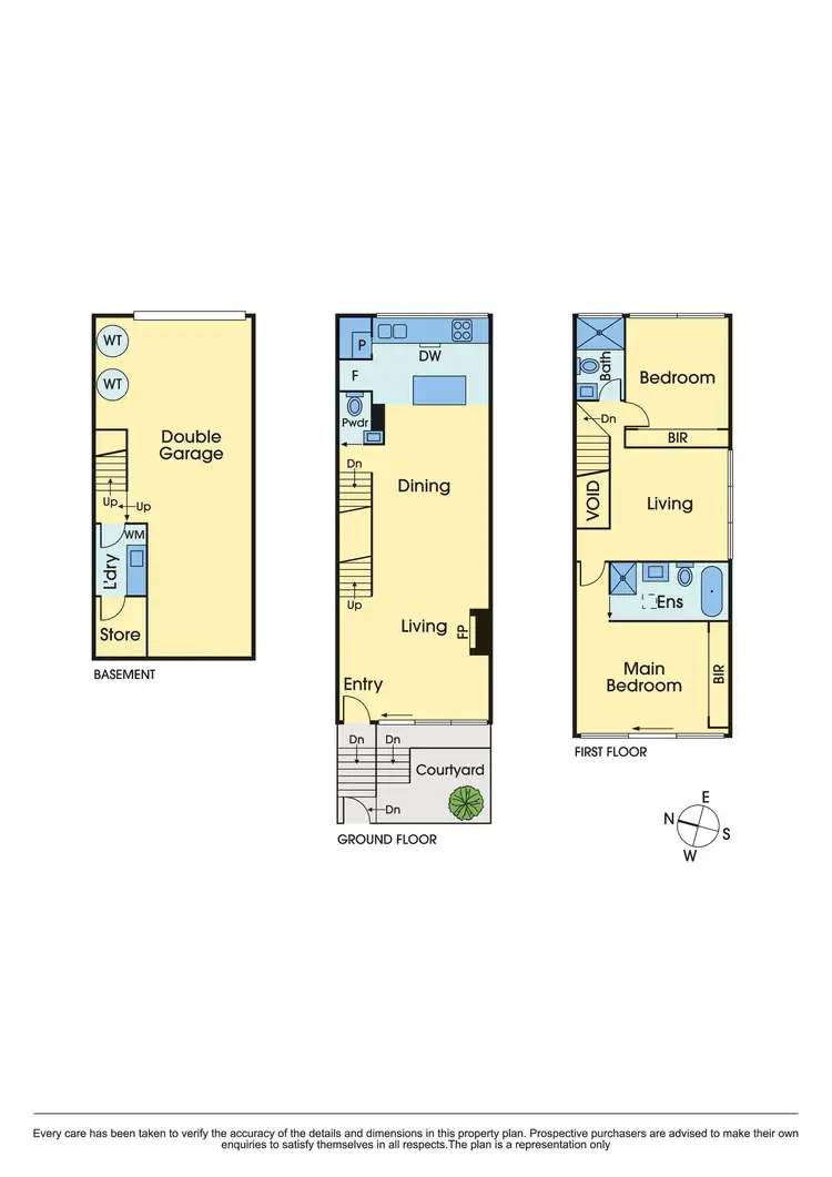 Floorplan of Homely house listing, 2E Alfred Street, Prahran VIC 3181
