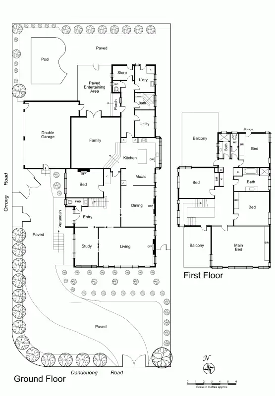 Floorplan of Homely house listing, 500 Orrong Road, Armadale VIC 3143