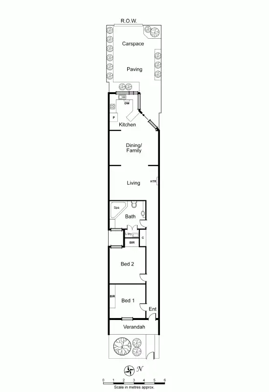 Floorplan of Homely house listing, 57 Newry Street, Prahran VIC 3181
