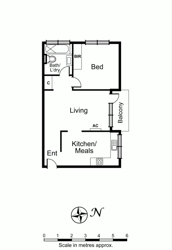 Floorplan of Homely apartment listing, 10/49 Kooyong Road, Armadale VIC 3143