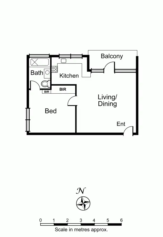 Floorplan of Homely apartment listing, 17/48 Sutherland Road, Armadale VIC 3143