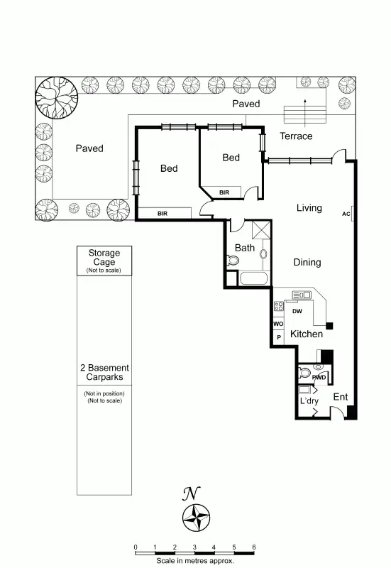 Floorplan of Homely apartment listing, 4/71 Denbigh Road, Armadale VIC 3143