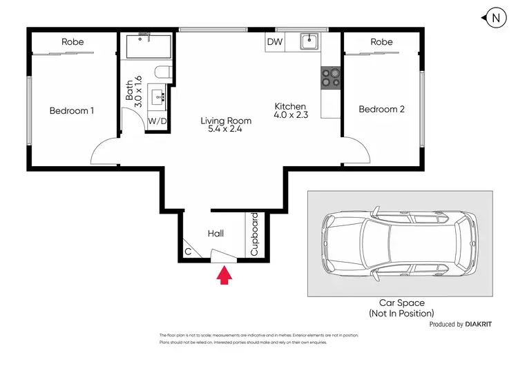 Floorplan of Homely apartment listing, 3/22 Darling Street, South Yarra VIC 3141