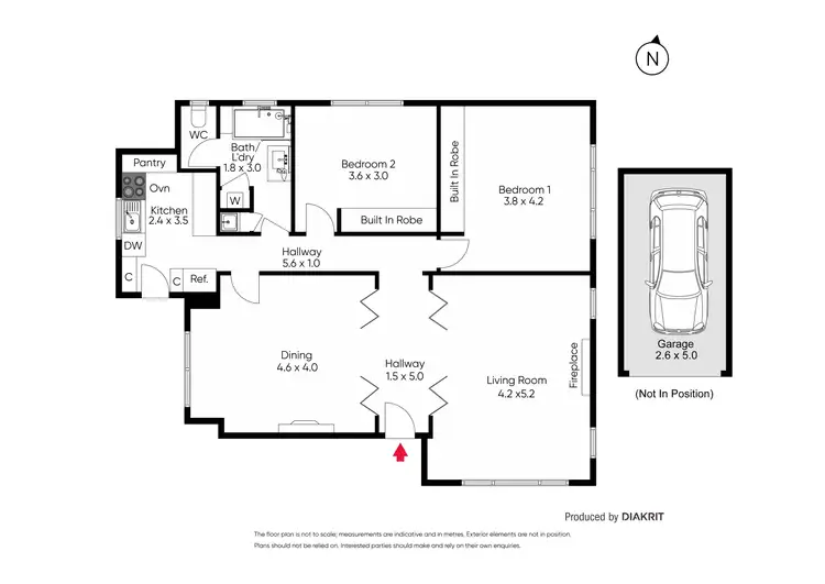 Floorplan of Homely apartment listing, 6/217 Dandenong Road, Prahran VIC 3181