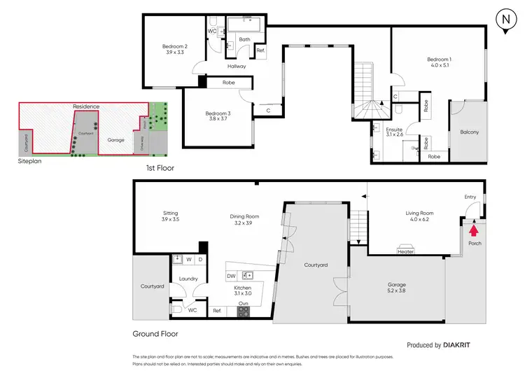 Floorplan of Homely house listing, 2B Stawell Street, Prahran VIC 3181