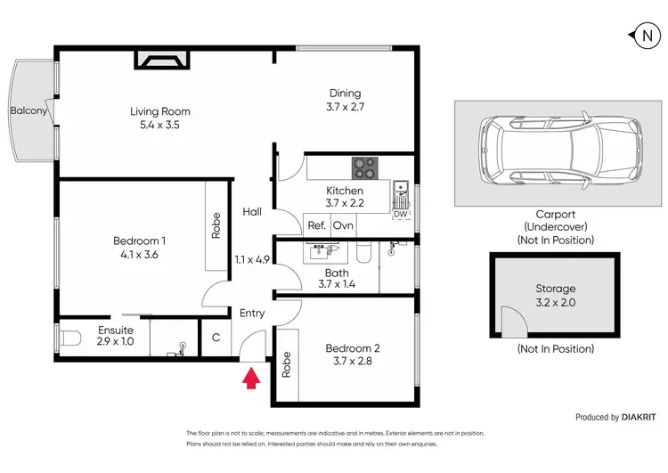 Floorplan of Homely apartment listing, 1/27 Rockley Road, South Yarra VIC 3141