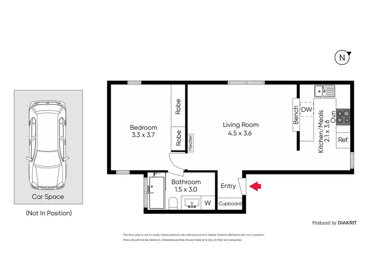 Floorplan of Homely apartment listing, 3/18 Kensington Road, South Yarra VIC 3141