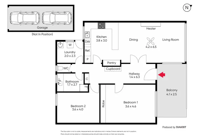 Floorplan of Homely apartment listing, 9/18 Mercer Road, Armadale VIC 3143