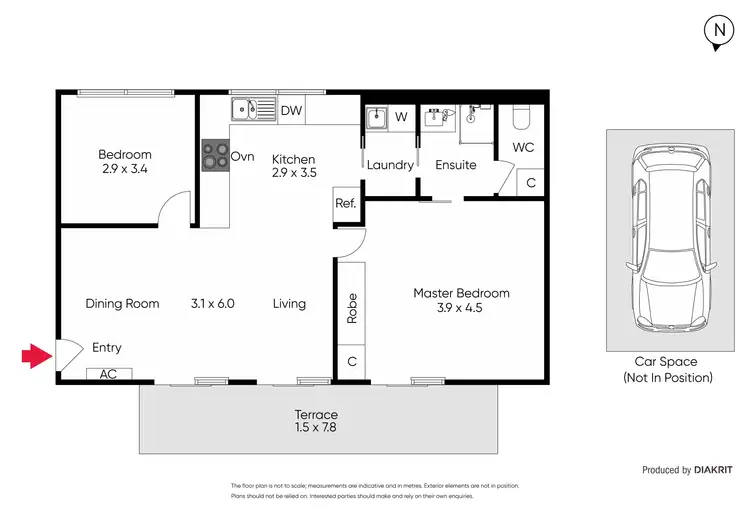 Floorplan of Homely apartment listing, 7/304 Dandenong Road, St Kilda East VIC 3183