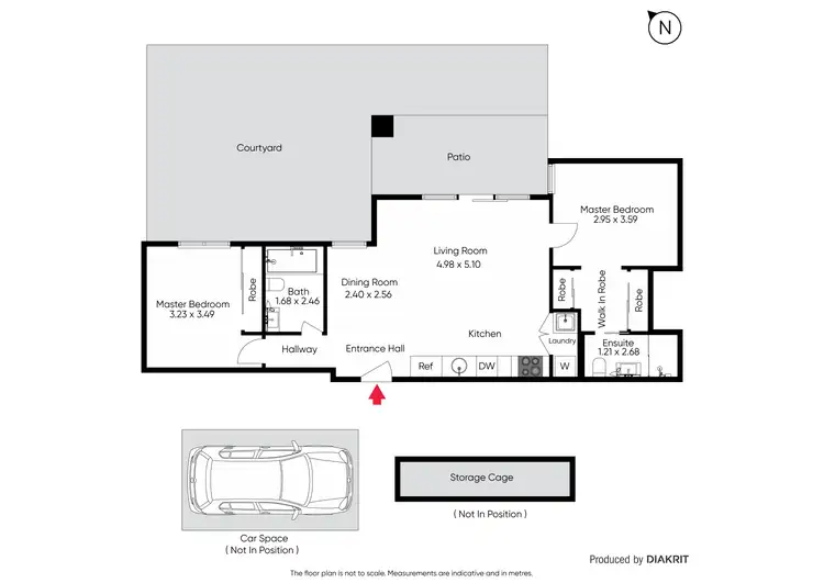 Floorplan of Homely apartment listing, 21/62 Wattletree Road, Armadale VIC 3143