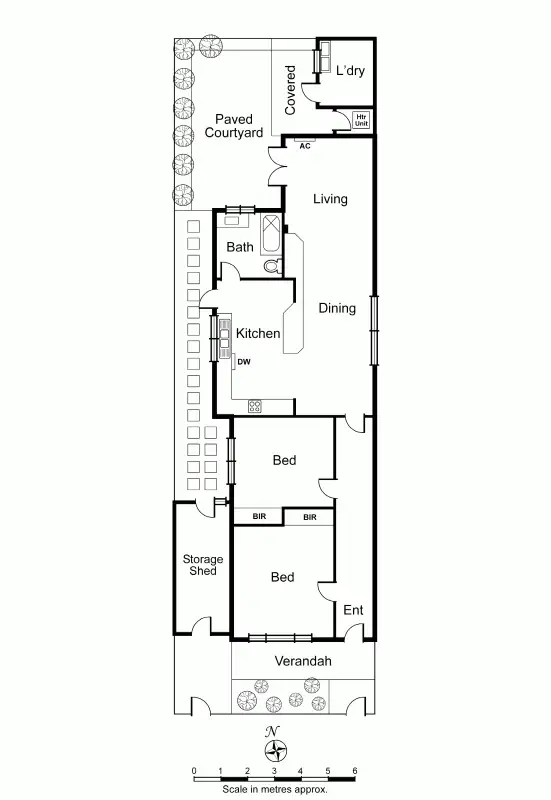 Floorplan of Homely house listing, 81 Earl Street East, Prahran VIC 3181