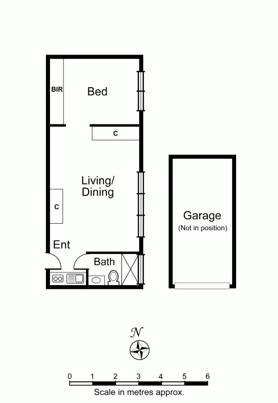Floorplan of Homely apartment listing, 15/405 Dandenong Road, Armadale VIC 3143