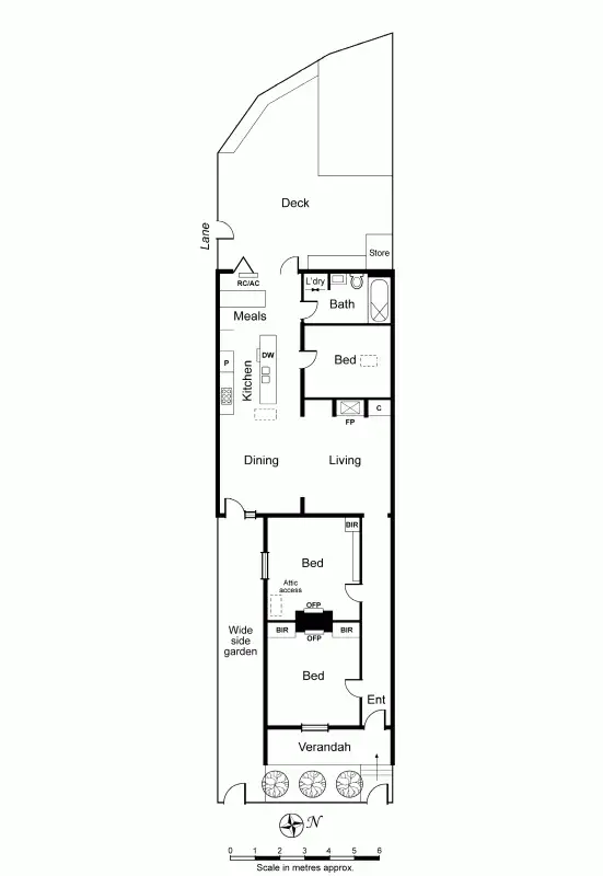 Floorplan of Homely house listing, 1 Thomas Street South, Prahran VIC 3181