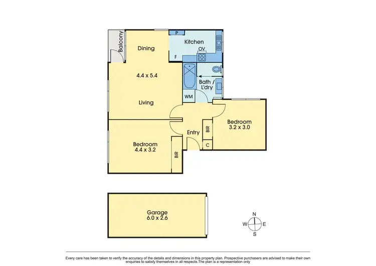 Floorplan of Homely apartment listing, 3/145 Walsh Street, South Yarra VIC 3141