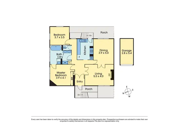 Floorplan of Homely apartment listing, 6/42 Grandview Grove, Prahran VIC 3181