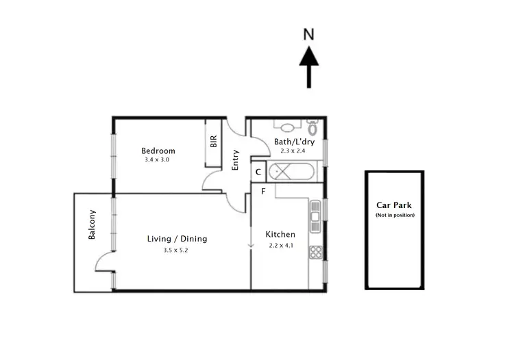 Floorplan of Homely apartment listing, 9/240 Wattletree Road, Malvern VIC 3144