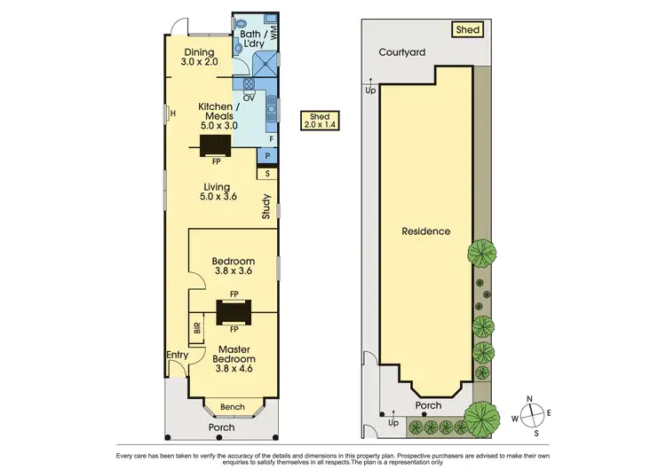 Floorplan of Homely house listing, 51 Duke Street, Prahran VIC 3181