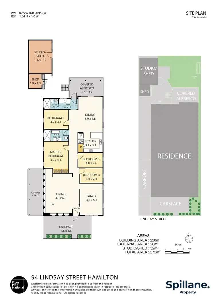 Floorplan of Homely house listing, 94 Lindsay Street, Hamilton NSW 2303