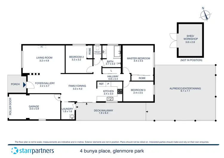 Floorplan of Homely house listing, 4 Bunya Place, Glenmore Park NSW 2745