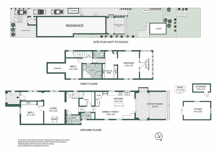 Floorplan of Homely house listing, 124 Northcote Street, Naremburn NSW 2065