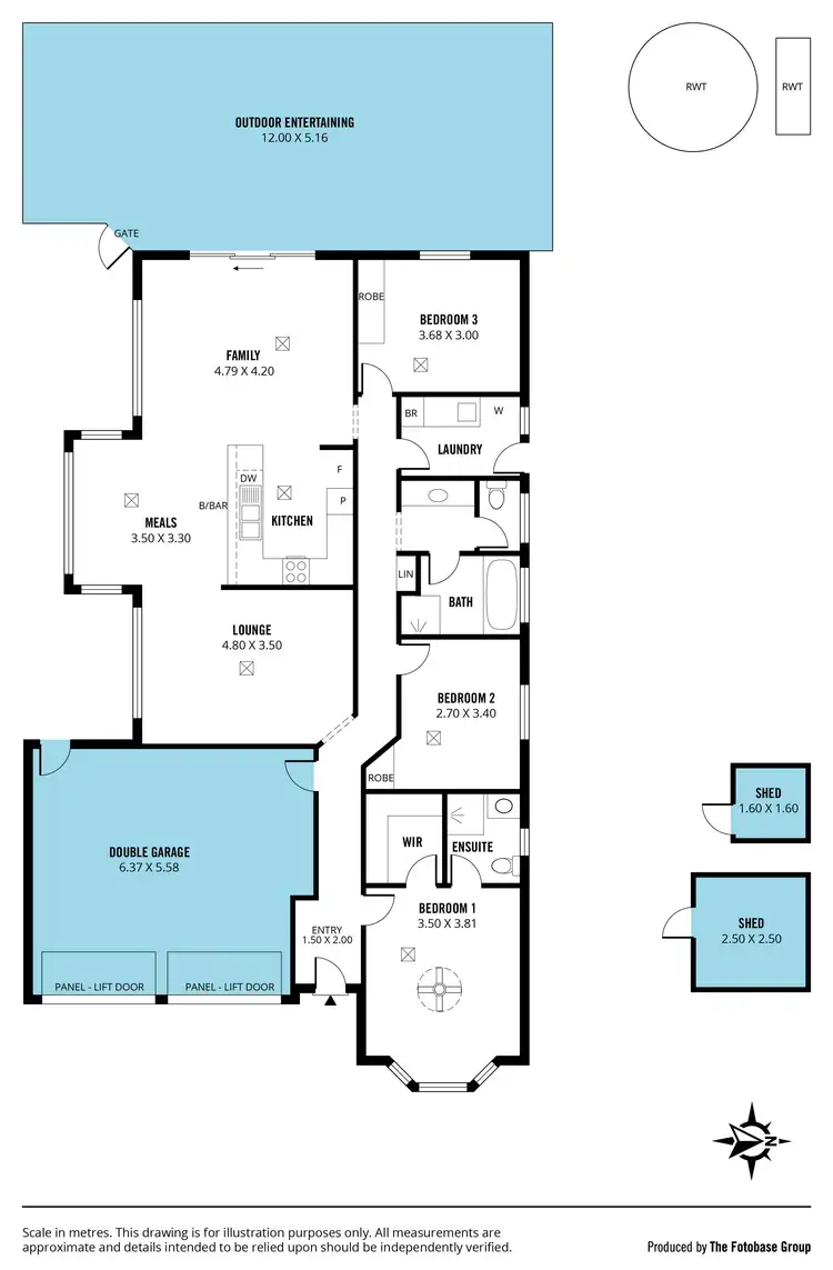 Floorplan of Homely house listing, 16 Emerald Boulevard, Aldinga Beach SA 5173