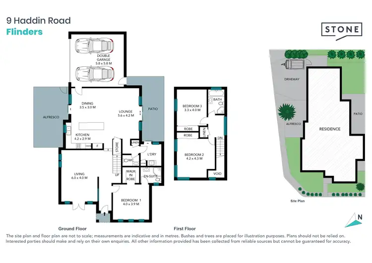 Floorplan of Homely house listing, 9 Haddin Road, Flinders NSW 2529