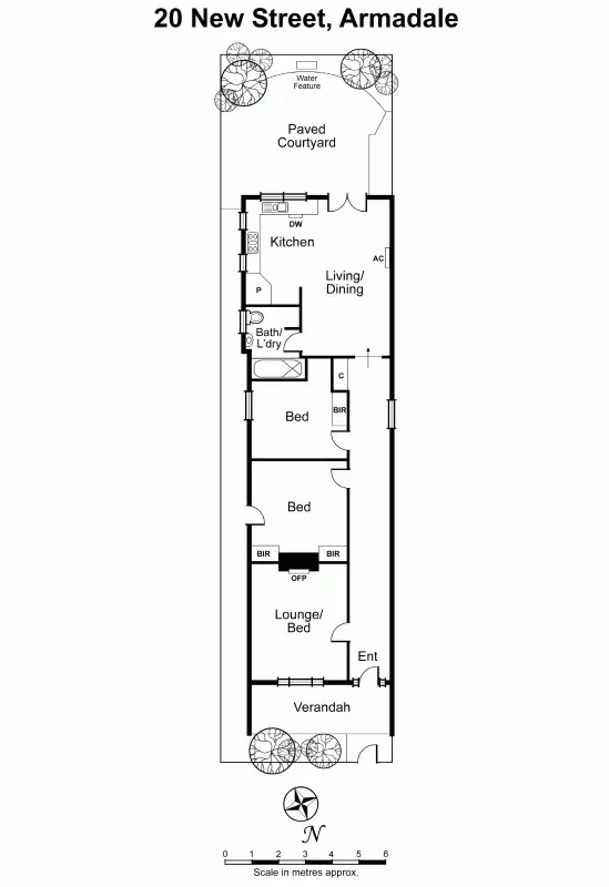 Floorplan of Homely house listing, 20 New Street, Armadale VIC 3143