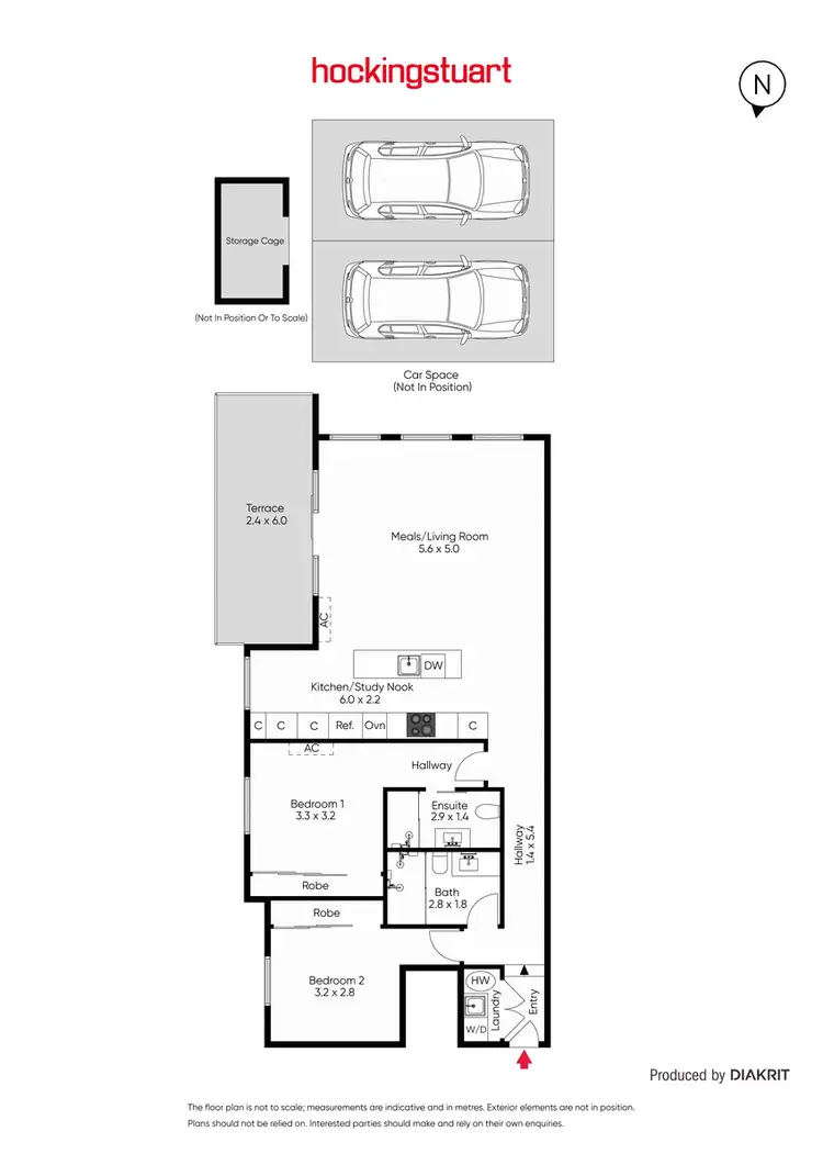 Floorplan of Homely apartment listing, 7/26 Valentine Grove, Armadale VIC 3143