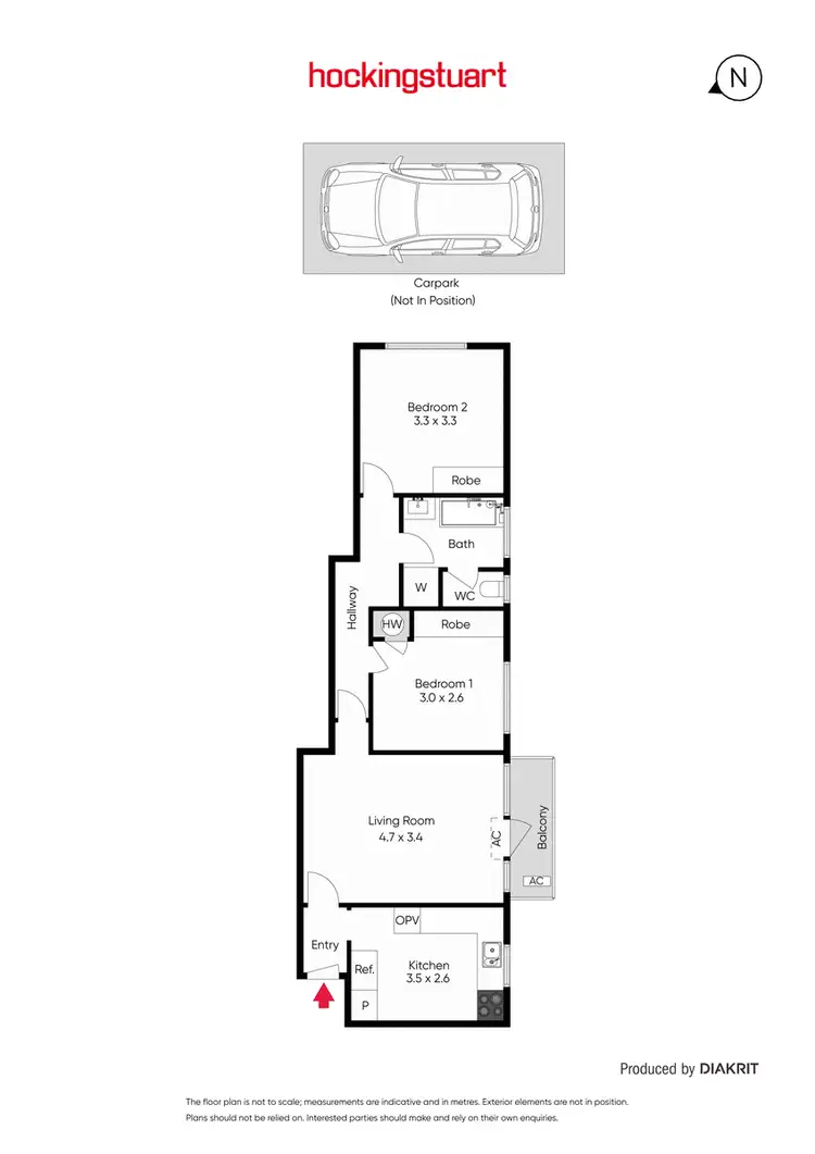 Floorplan of Homely apartment listing, 7/15 Egerton Road, Armadale VIC 3143