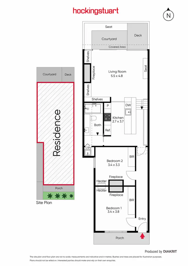 Floorplan of Homely house listing, 13 Pridham Street, Prahran VIC 3181