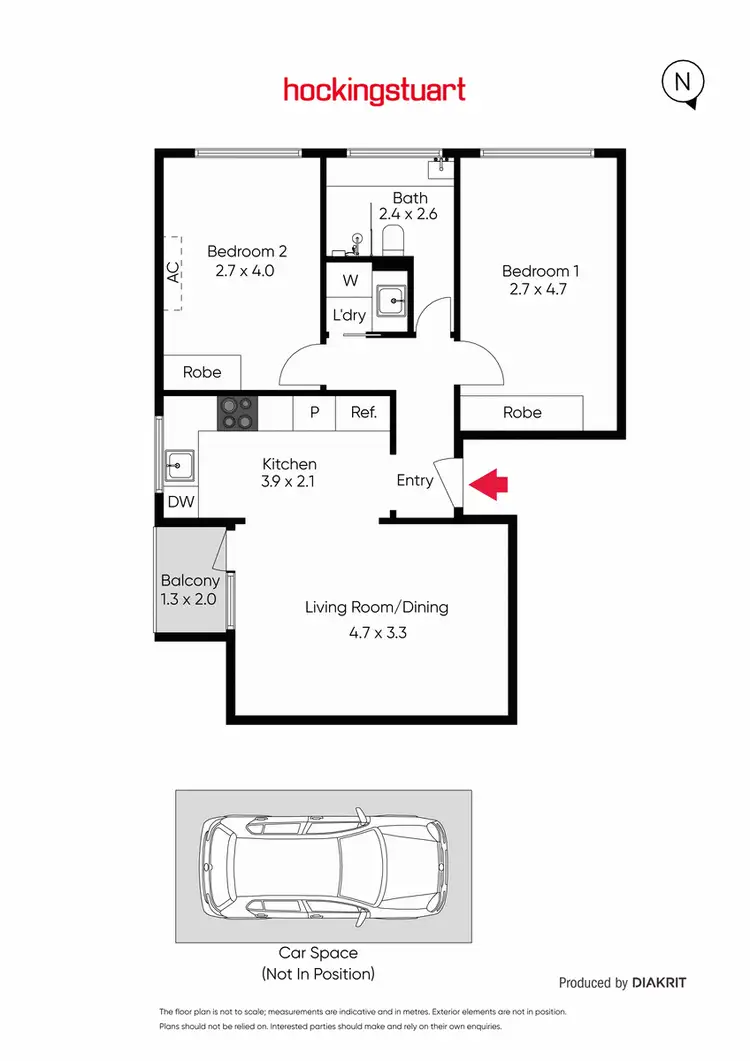 Floorplan of Homely unit listing, 8/6 Karbarook Avenue, Prahran VIC 3181